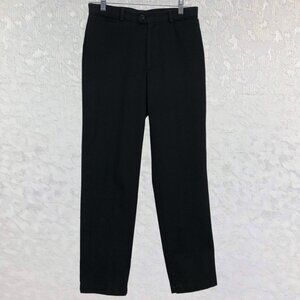 Dockers Vintage Black Stretch Cotton-Lycra Women’s Straight Leg Pants Sz 8 Short